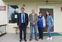 На пороге перемен с главой соболевской администрации Василием Ивановичем Куркиным и жителями села